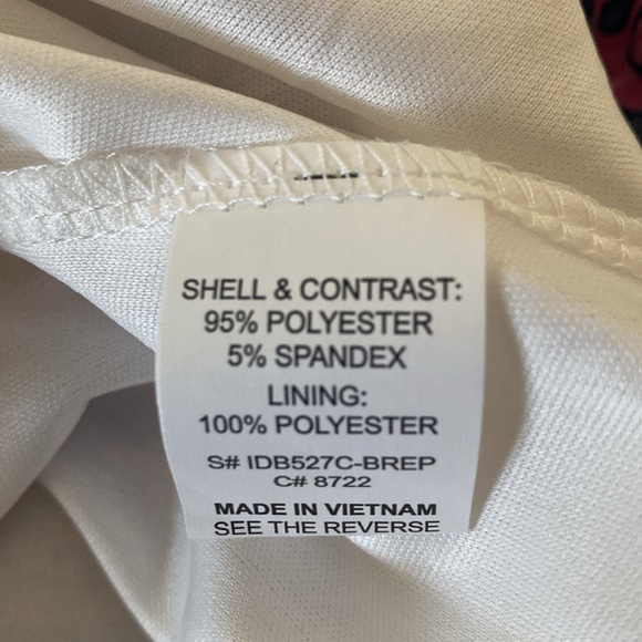 Fitted maxi dress with side slits and liner. Fun straps. - Picture 8 of 8